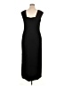 Talbots 100% Polyester Graphic Black Cocktail Dress Size 14 - photo 2