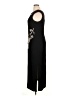 Talbots 100% Polyester Graphic Black Cocktail Dress Size 14 - photo 5