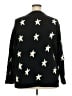 Quacker Factory Stars Black Pullover Sweater Size 2X - photo 2