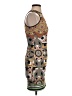 Clover Canyon Graphic Brown Cocktail Dress Size XS - photo 4