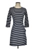 Veronica M. Stripes Blue Casual Dress Size XS - photo 1