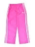 Adidas 100% Polyester Pink Track Pants Size 6 - photo 1