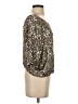 Vince. 100% Viscose Silver 3/4 Sleeve Blouse Size XS - photo 4