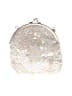 Assorted Brands Metallic Silver Ivory Clutch One size - photo 1