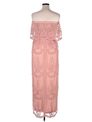 Pink Blush Cocktail Dress (view 2)