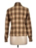 Rena Rowan Tweed Tan Long Sleeve Button-Down Shirt Size 10 - photo 2