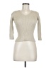 Banana Republic 100% Cotton Ivory Pullover Sweater Size M - photo 1