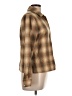 Rena Rowan Tweed Tan Long Sleeve Button-Down Shirt Size 10 - photo 4