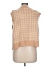 Unbranded Houndstooth Tan Sweater Vest Size L - photo 2