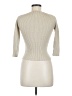 Banana Republic 100% Cotton Ivory Pullover Sweater Size M - photo 2