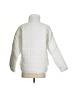 Fashion 100% Nylon Solid White Snow Jacket Size S - photo 2