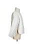 Fashion 100% Nylon Solid White Snow Jacket Size S - photo 4