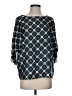 MICHAEL Michael Kors 100% Polyester Teal 3/4 Sleeve Blouse Size S - photo 1