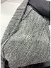 Givenchy 100% Virgin Wool Gray Virgin Wool Wrap Cardigan Size XS - photo 5