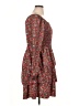 BTFBM 100% Polyester Paisley Red Casual Dress Size XL - photo 4