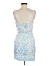 B. Smart 100% Polyester Stars Silver Cocktail Dress Size M - photo 2