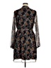 BCBGeneration 100% Polyester Print Black Cocktail Dress Size 16 - photo 2