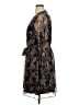BCBGeneration 100% Polyester Print Black Cocktail Dress Size 16 - photo 5