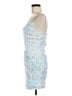B. Smart 100% Polyester Stars Silver Cocktail Dress Size M - photo 5