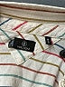 Volcom 100% Viscose Stripes Ivory Short Sleeve Blouse Size M - photo 6