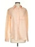 Reiss Color Block Orange Long Sleeve Blouse Size 2 - photo 1