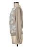 Current Air Floral Tan Pullover Sweater Size M - photo 5