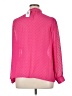 Torrid 100% Polyester Pink Long Sleeve Blouse Size 1X Plus (1) - photo 2