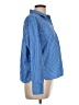 Talbots Stripes Blue Long Sleeve Button-Down Shirt Size L - photo 4