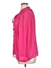 Torrid 100% Polyester Pink Long Sleeve Blouse Size 1X Plus (1) - photo 5