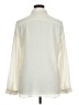 Ann Taylor 100% Polyester Ivory Long Sleeve Blouse Size XL (tall) - photo 2