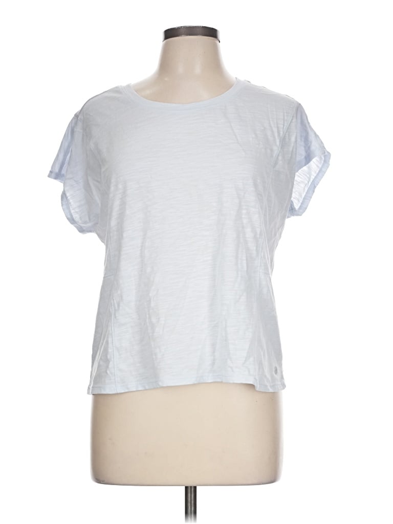Pre-owned Apana Short Sleeve T-shirt In Silver