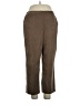 Alfred Dunner 100% Polyester Brown Casual Pants Size 16 Petite - photo 1