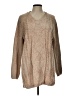 Roaman's 100% Polyester Tan Pullover Sweater Size 12 (S) - photo 1