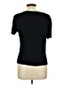 Versailles Black Short Sleeve Top Size L - photo 2