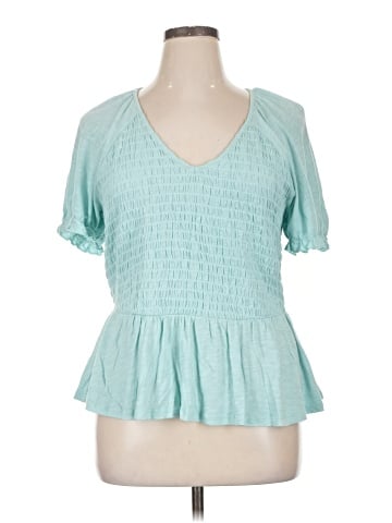 Torrid Short Sleeve Blouse (view 1)