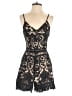 Shop17 100% Polyester Damask Floral Jacquard Paisley Black Romper Size S - photo 1