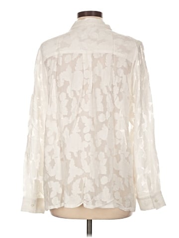 En Creme Long Sleeve Blouse (view 2)