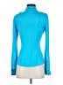 Cache Teal Long Sleeve Silk Top Size XS - photo 2