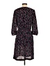 Daniel Rainn 100% Polyester Floral Black Blue Casual Dress Size S - photo 2