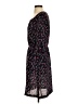 Daniel Rainn 100% Polyester Floral Black Blue Casual Dress Size S - photo 5