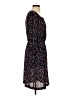 Daniel Rainn 100% Polyester Floral Black Blue Casual Dress Size S - photo 4