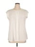 The Limited 100% Polyester Ivory Short Sleeve Blouse Size XL - photo 1