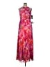 Xscape Floral Pink Cocktail Dress Size 14 - photo 1