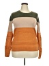 Market and Spruce Color Block Orange Pullover Sweater Size XL - photo 1