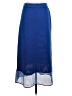 MING WANG Stripes Blue Casual Skirt Size XS - photo 2
