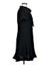 CeCe 100% Rayon Solid Black Casual Dress Size 8 - photo 4