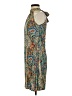 Unbranded 100% Polyester Paisley Blue Cocktail Dress Size S - photo 5