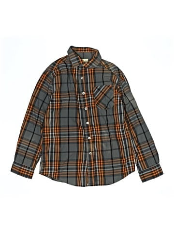 Faded Glory Long Sleeve Button-Down Shirt (view 1)