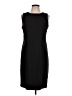 Sag Harbor 100% Polyester Solid Black Cocktail Dress Size 10 - photo 1