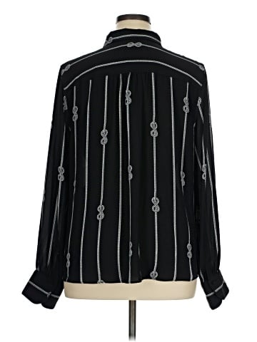 White House Black Market Long Sleeve Blouse (view 2)